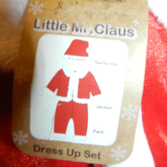 MR CLAUS BABY MY 1ST CHRISTMAS 3 PC SANTA SUIT SET 12 MTHS🆕FAST😮💨⚡🚚 - Picture 8 of 16
